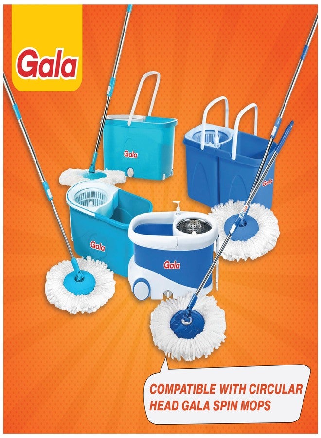Gala Spin Mop Extendable Handle/Stick Rod Only, Blue - Image 5
